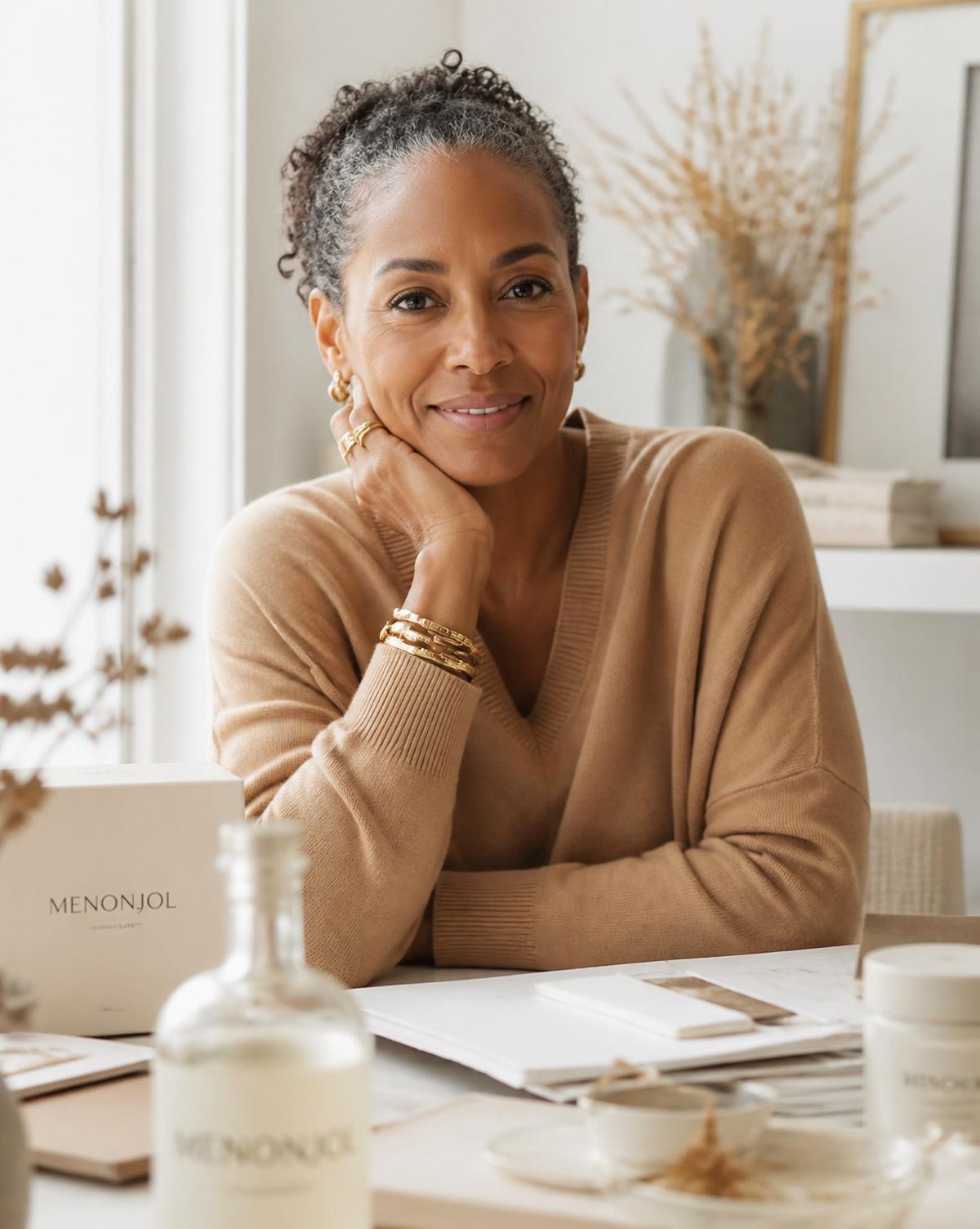 Evelyn Carter, founder of Menonjol